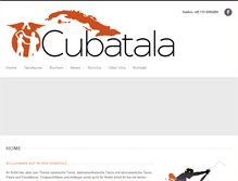 Tablet Screenshot of cubatala.com
